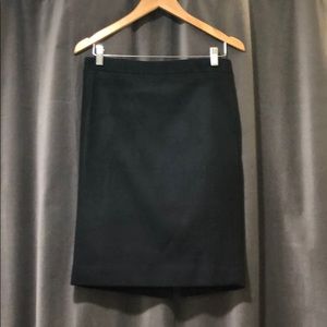 JCrew Number 2 Pencil skirt in double surge wool
